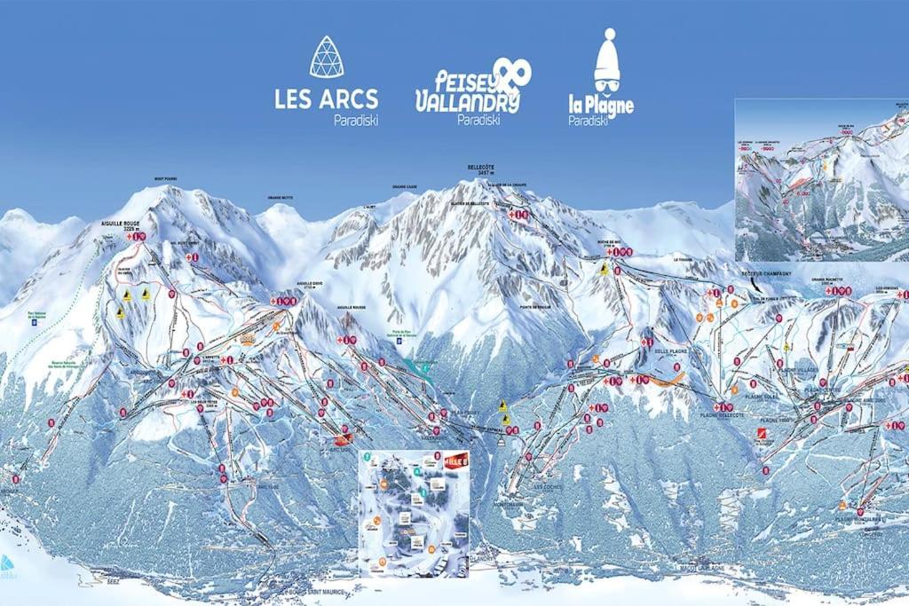 Residence Le Rami, Appartement 5 Personnes Ski Au Pied La Plagne Exterior foto